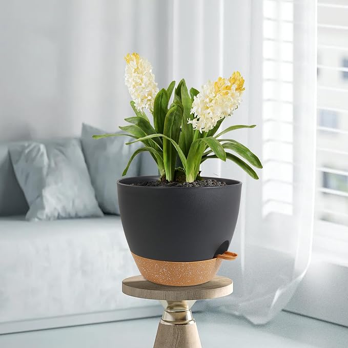 12 inch Large Self Watering Pots, Plant Pots - Image 7