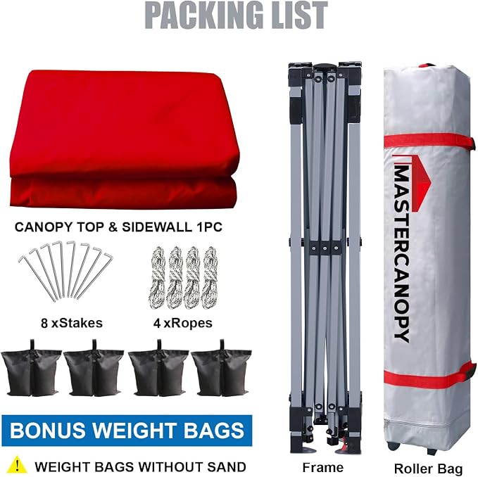 MASTERCANOPY Durable Pop-up Canopy Tent - Image 6