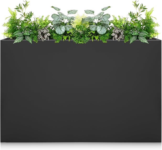 Galvanized Steel Planter Box by Zezgeuro