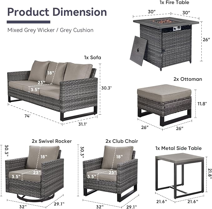 Belord Patio Furniture Set - Image 2