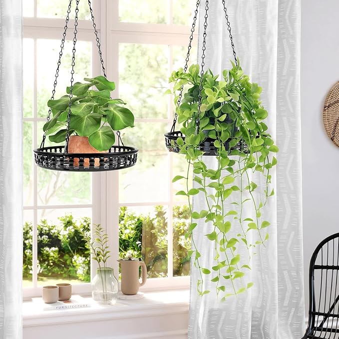 Plant Hanger Indoor Outdoor 3 Pack, Hanging Planter - Image 2