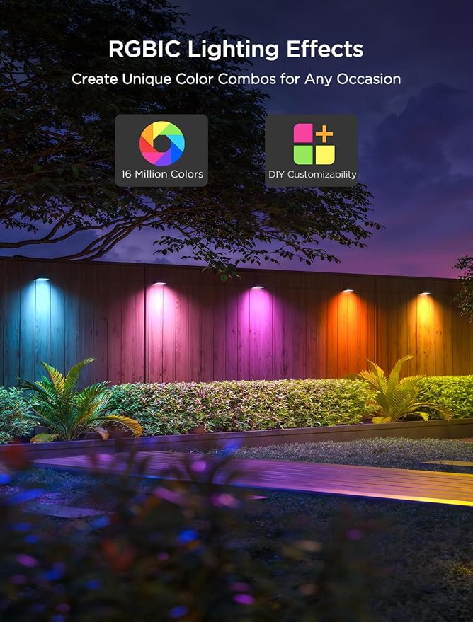 Govee Outdoor Deck Lights, RGBIC Outdoor Lights - Image 6