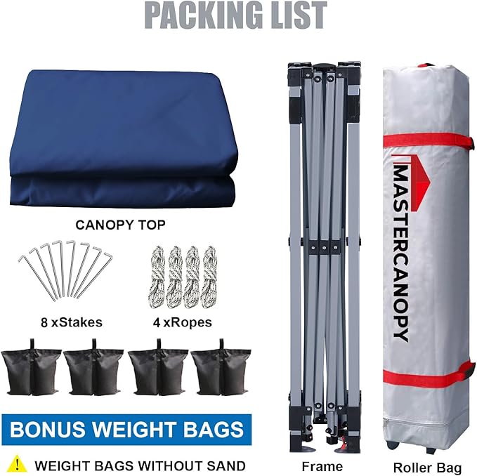 MASTERCANOPY Durable Pop-up Canopy Tent - Image 5