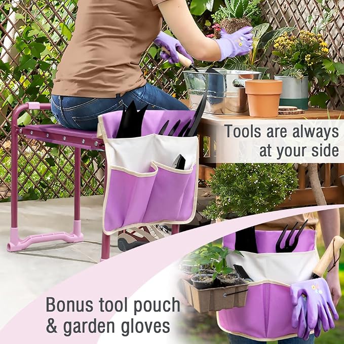Colwelt Garden Kneeler Upgraded, Gardening Kneelers Stool - Image 7