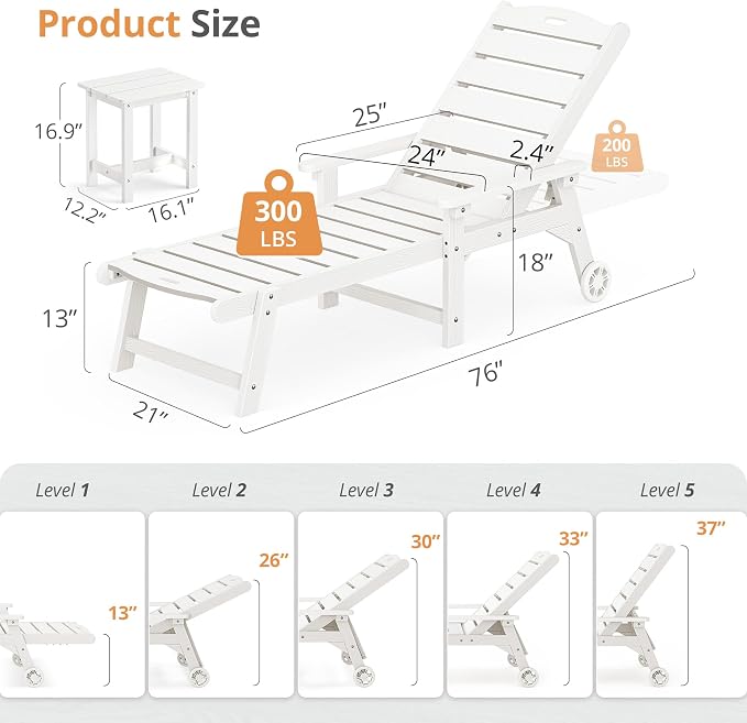 LUE BONA Chaise Lounge Chair - Image 2