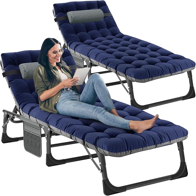 LILYPELLE Folding Outside Chaise Lounge Chair by LILYPELLE
