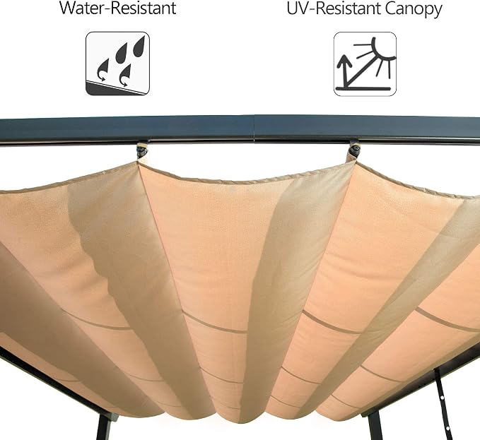 Domi Outdoor Living 10’ X 13’ Outdoor Retractable Pergola - Image 6