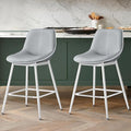 VASAGLE Bar Stools Set of 2, Counter Height Bar Stools by VASAGLEbySONGMICSHOME
