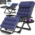 Suteck Oversized Zero Gravity Chair, 33In XXL Lounge Chair w/Removable by Suteck