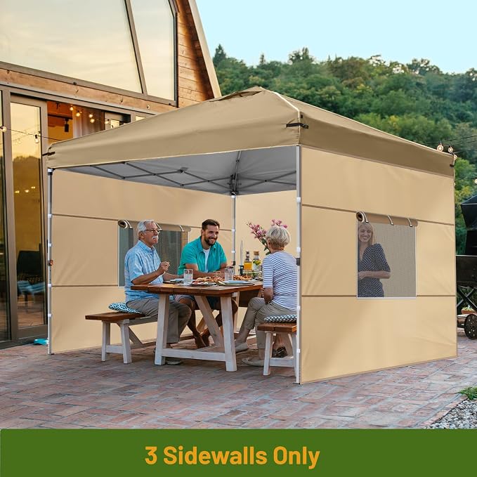 3 Pcs 10x10 Canopy Sidewalls - Image 7