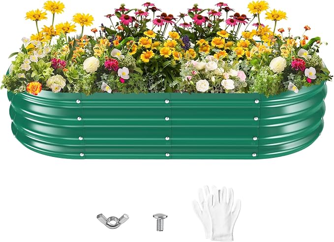 Galvanized Raised Garden Beds for Gardening by Unknown