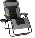 PHI VILLA XXL Oversized Padded Zero Gravity Chair, Foldable Patio Recliner by PHIVILLAThepioneerofcomfortablehouseholdsupplies
