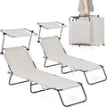 Folding Outdoor Lounge Chair by COMFYSURE