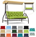 Waterproof Porch Swing Cushion Replacement, 2–3 Seat Swing Seat Cushion by RUFXIEZW