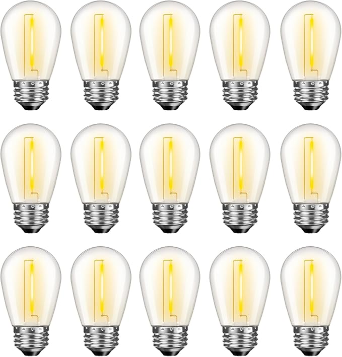 LED S14 Replacement Light Bulbs by GvvooHome