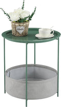 VECELO Round Side/End Table by VECELO