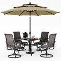 PHI VILLA Patio Dining Set by PHIVILLAThepioneerofcomfortablehouseholdsupplies