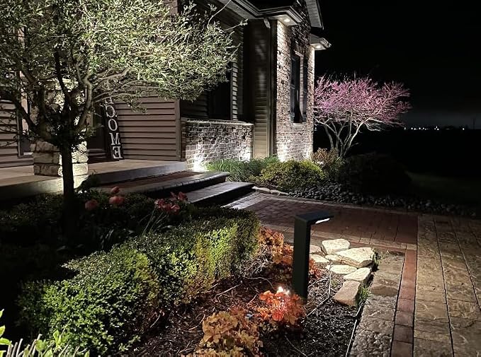 6 Pack Solar Pathway Lights, Dual Warm & Cool White Modes, Waterproof Outdoor - Image 6