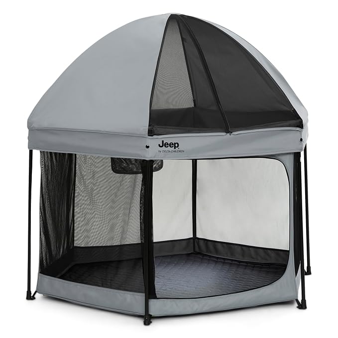 Jeep Hexagon Pop Up Play Yard - Image 9