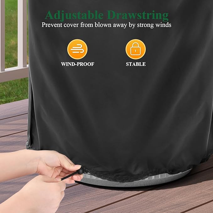 Patio Cool Bar Table Cover for Outdoor Cooler Side Table Cover, Waterproof - Image 5