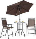 Outsunny 4 Piece Outdoor Bar Set by Outsunny