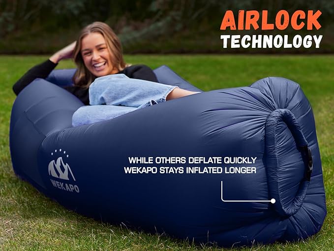WEKAPO Inflatable Couch Air Lounger Chair - Image 5