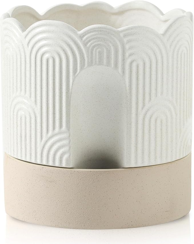 Nihow Self Watering Plant Pot for Indoor Plants by Nihow
