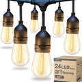 addlon 48FT LED Outdoor String Lights by addlon