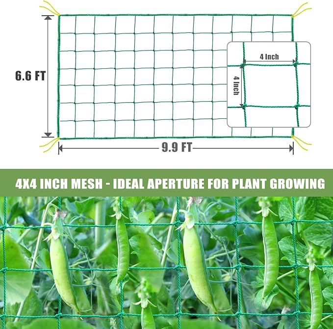 Trellis Netting, Heavy Duty Garden Trellis Netting - Image 2