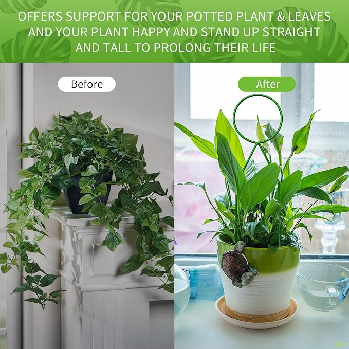 4 Pcs Small Metal Trellis for Potted Plants, Mini Trellis for Potted Plant - Image 5