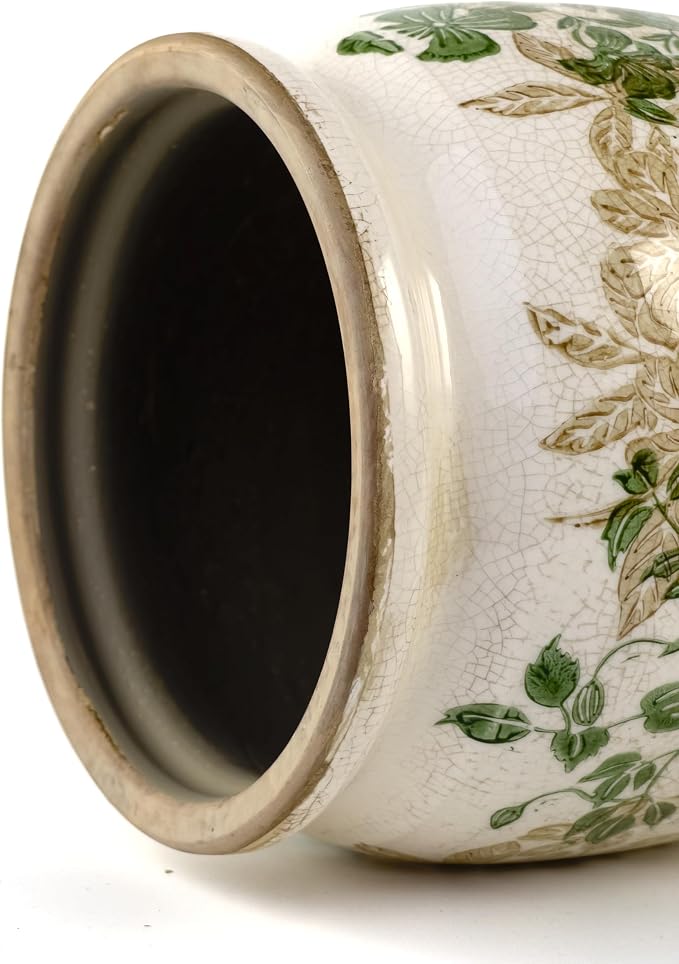 Flower Pot, Vintage Ceramic Pot - Image 3