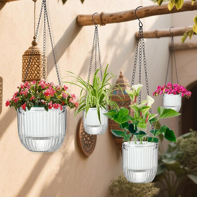 Self-Watering Hanging Planter for Indoor Plants - Image 4