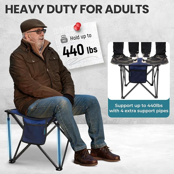 FUNDANGO Oversized Camping Stool - Image 4
