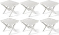 SERWALL Folding Outdoor Side Table Set of 6, Adirondack End Table by SERWALL