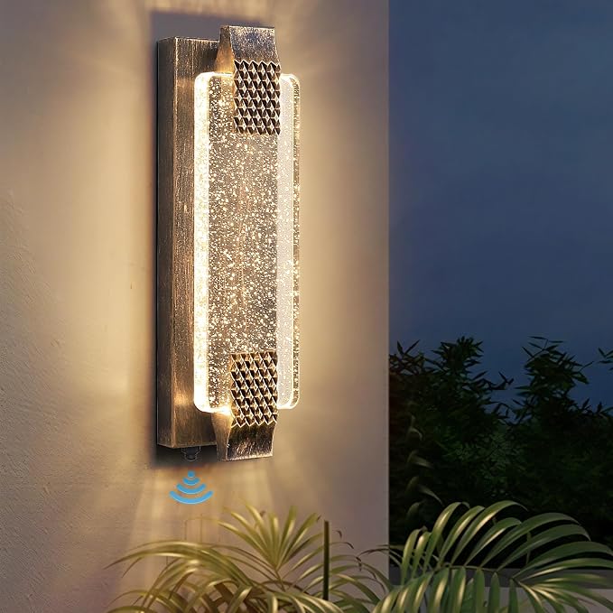 camuucci Dusk to Dawn Outdoor Light, 15.7 Inches LED Porch Lights Outdoor - Image 7