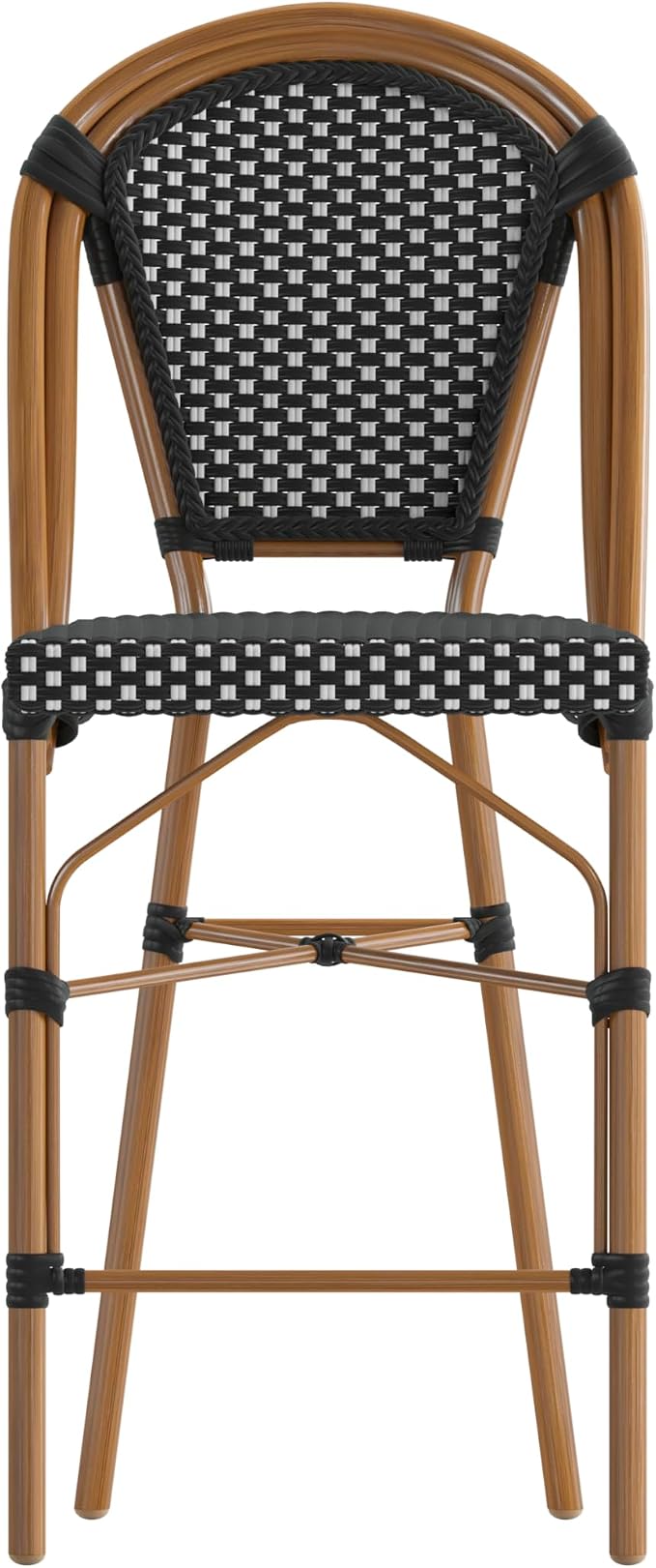 EMMA + OLIVER Soie Bistro Counter Stool - Image 7