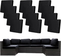 12 Pcs Stretch Patio Cushion Covers, Outdoor Couch Covers Replacement, Outdoor by BIETYONE