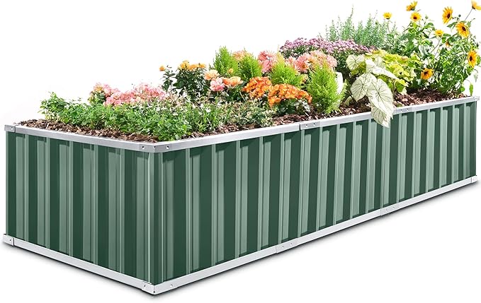 KING BIRD Galvanized Raised Garden Bed by KINGBIRD