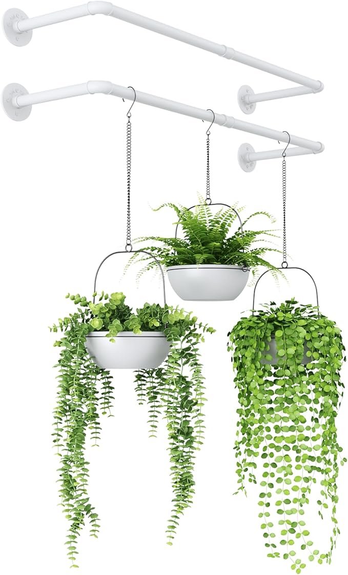 Bamworld Hanging Planters 2PCS for Indoor Plants Hanging Plant Holder Plant by Bamworld