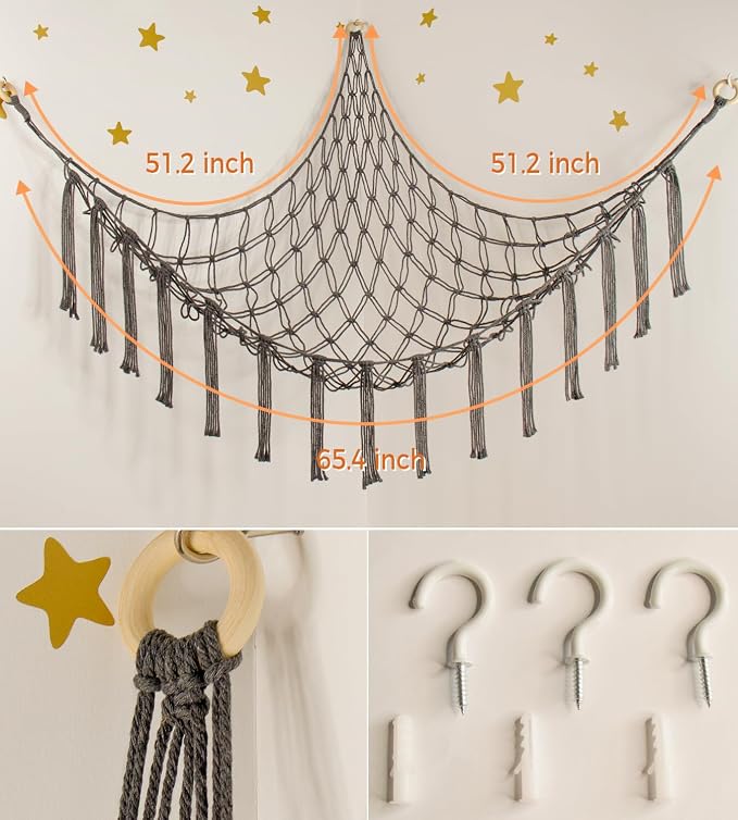 Stuffed Animal Storage Hammock Net - Image 5