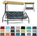 Waterproof Porch Swing Cushion Replacement, Thick 2–3 Seat Swing Seat Cushion by RUFXIEZW