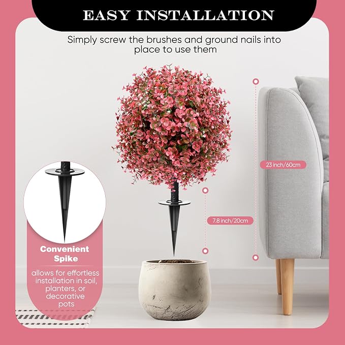 Artificial Topiary Bushes for Outdoors - Image 4
