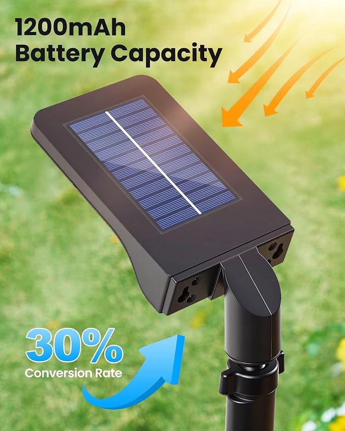 Clip on Solar Lights for Fence, 1-Second Install Solar Fence Lights Outdoor - Image 3