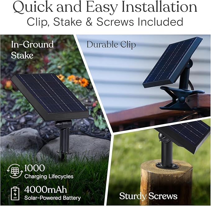 Brightech Ambience Pro Solar Powered LED Outdoor String Lights - 27 Ft - Image 4