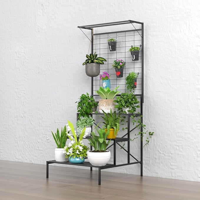 Zhongma 3 Tier Large Heavy Duty Plant Stand - Image 9