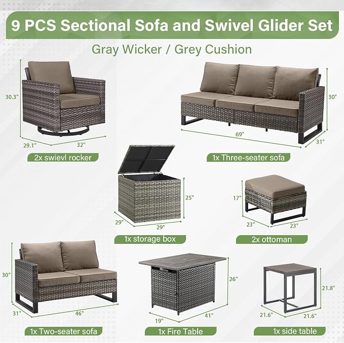 Belord Outdoor Sectional Sofa - Image 2