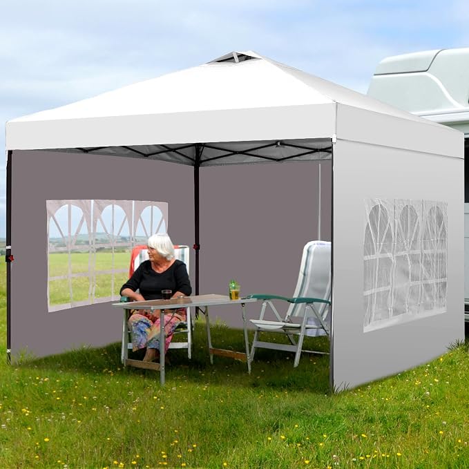 12x12 FT Pop Up Canopy, Instant Canopy Tent - Image 7