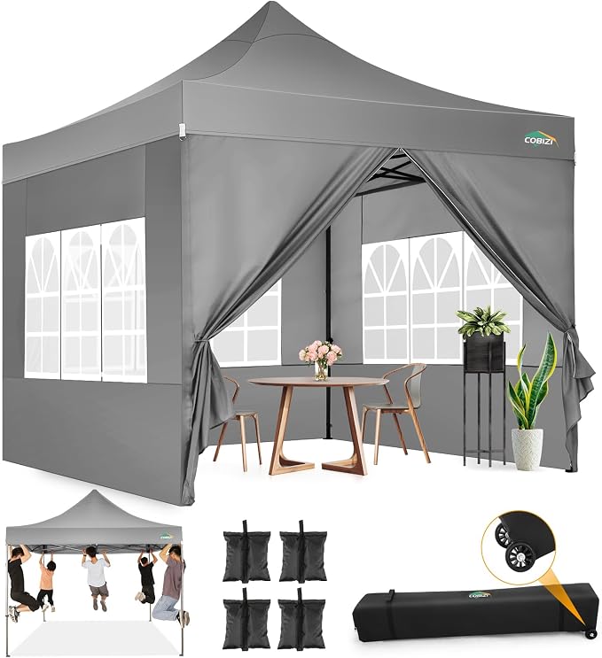 COBIZI 10x10 Pop Up Canopy by COBIZI