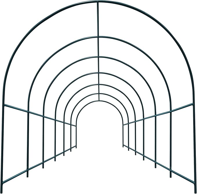 YardGrow Large Garden Support Arch Frame Climbing Plant Arch Arbor by YardGrow