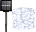 Solar String Lights Outdoor, 66 Feet 200 LEDs 8 Modes Solar Fairy Lights by ALENEY